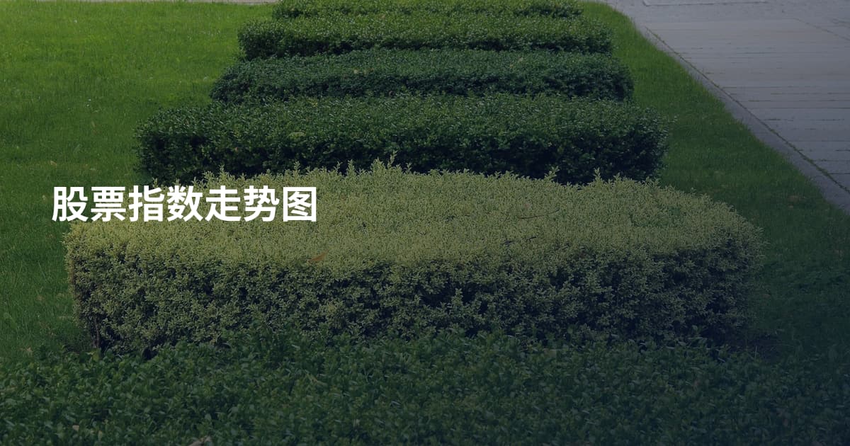 股票指数走势图