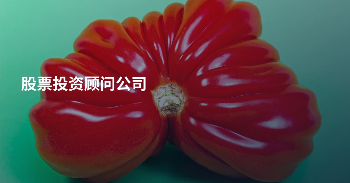 股票投资顾问公司