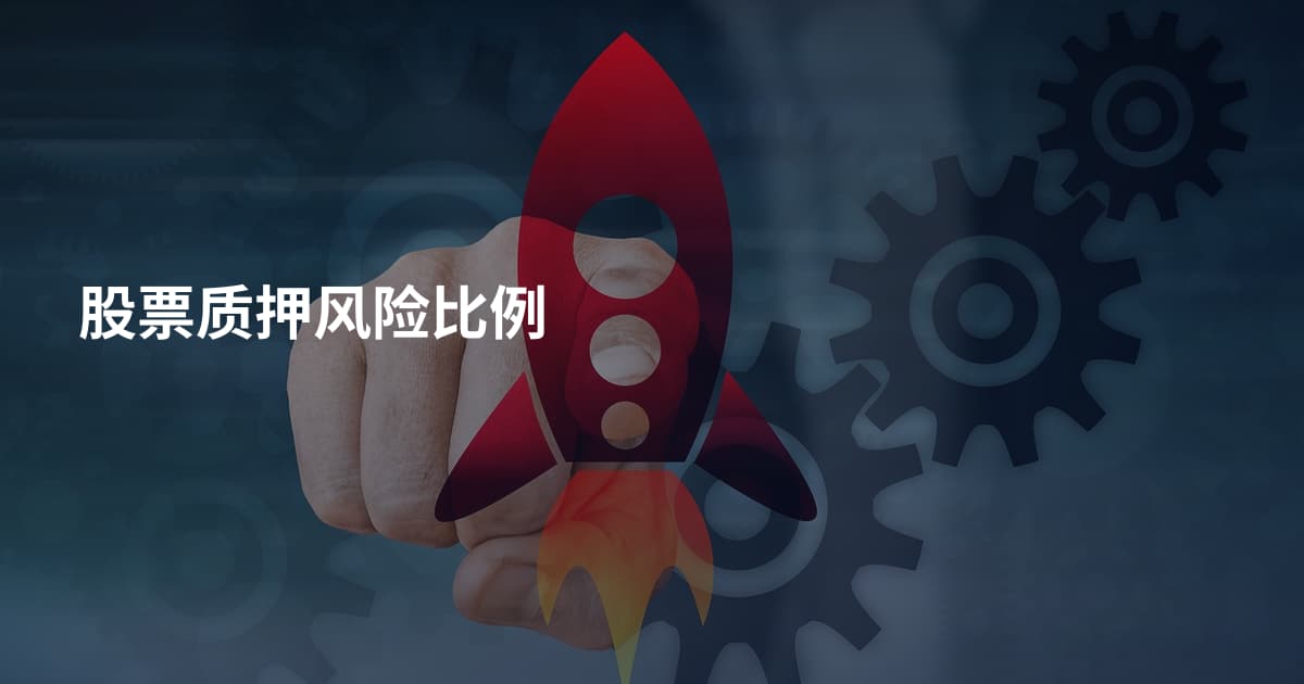 股票质押风险比例