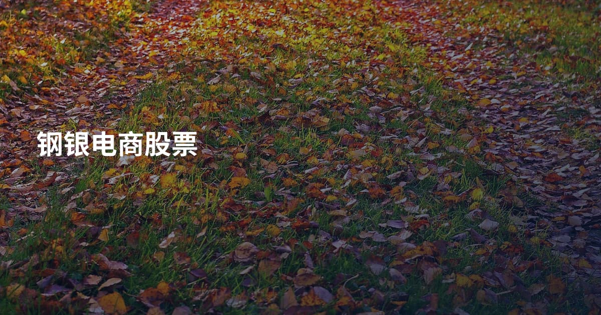 钢银电商股票