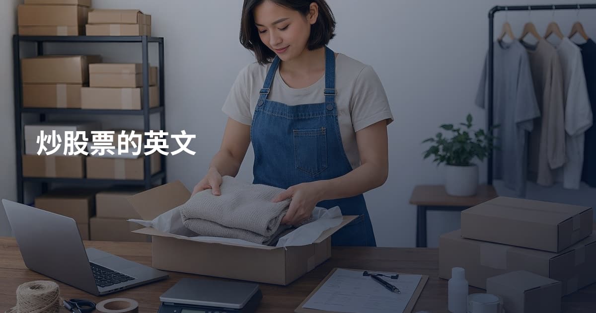 炒股票的英文