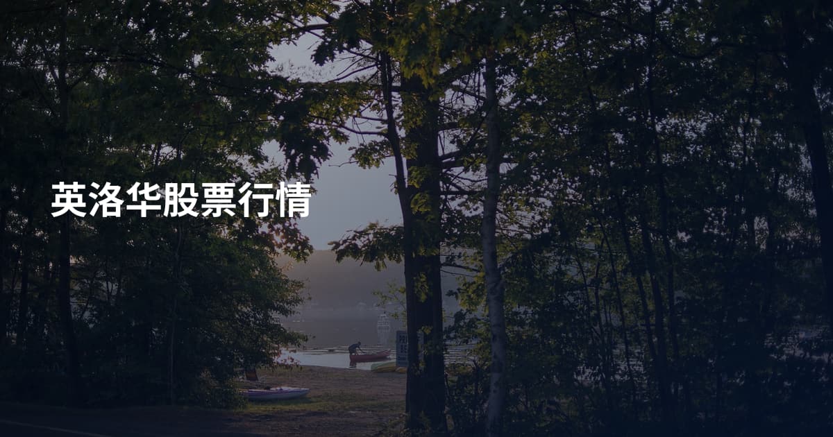 英洛华股票行情