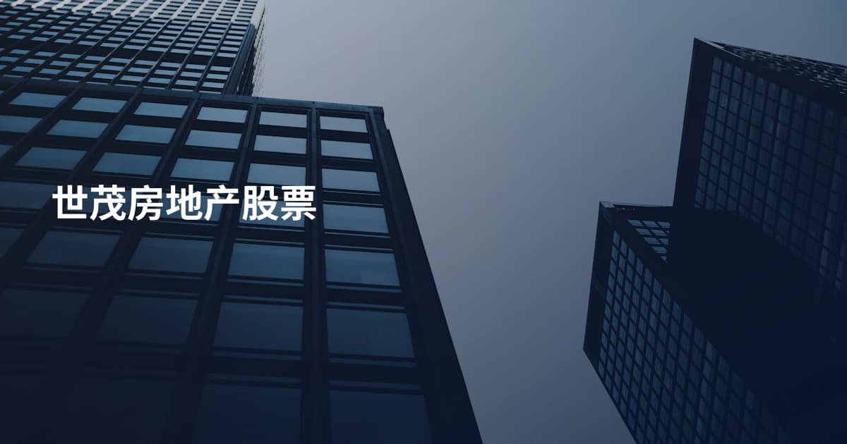 世茂房地产股票