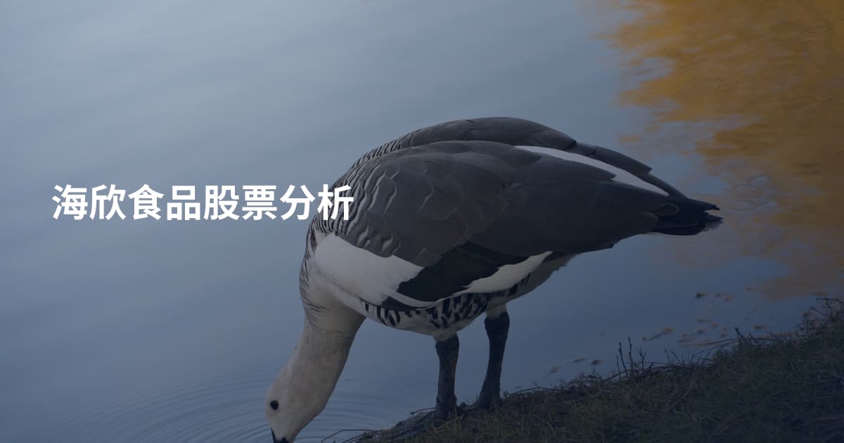 海欣食品股票分析
