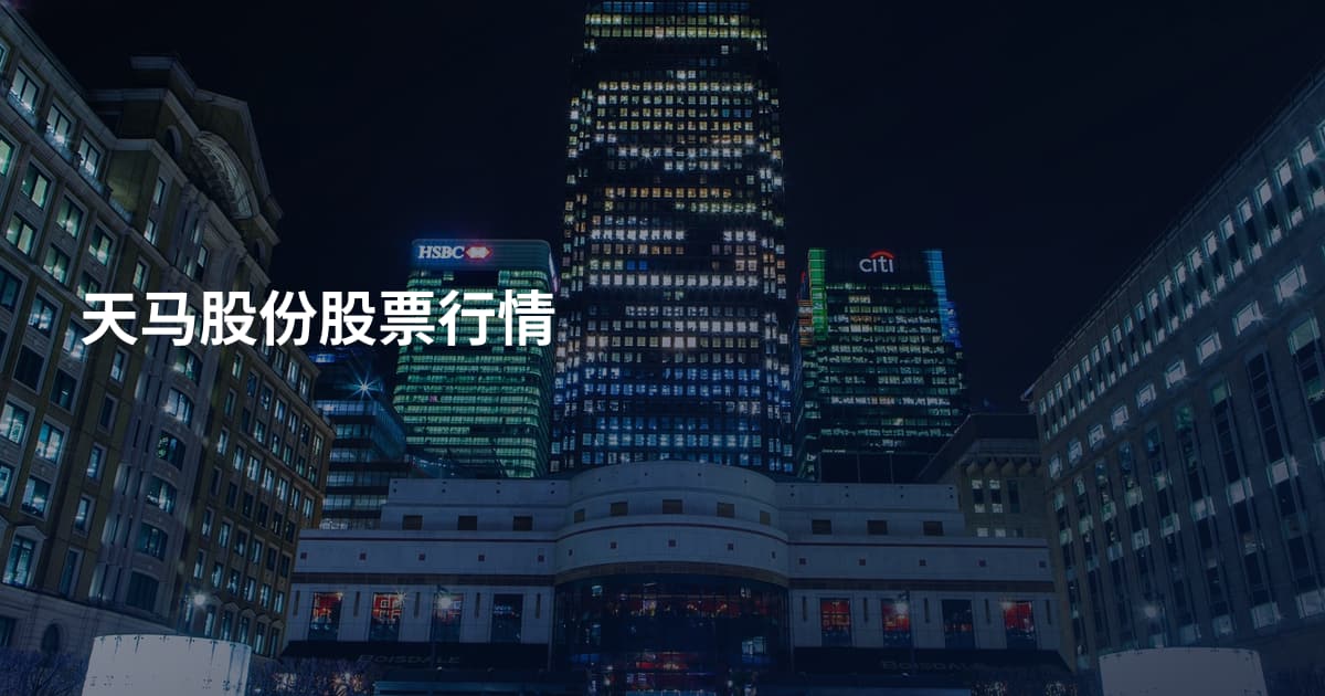 天马股份股票行情