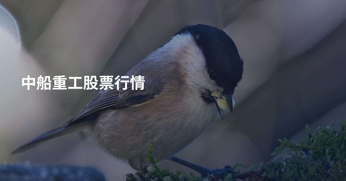 中船重工股票行情