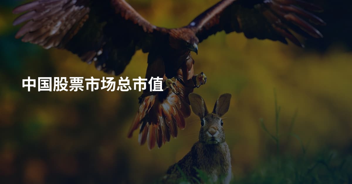 中国股票市场总市值