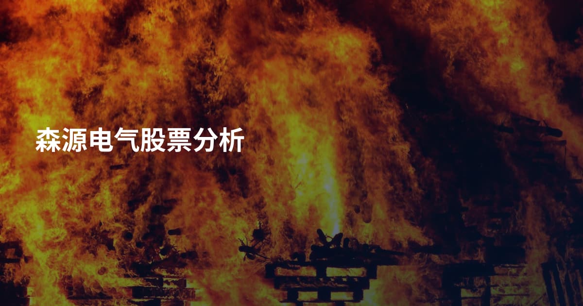 森源电气股票分析