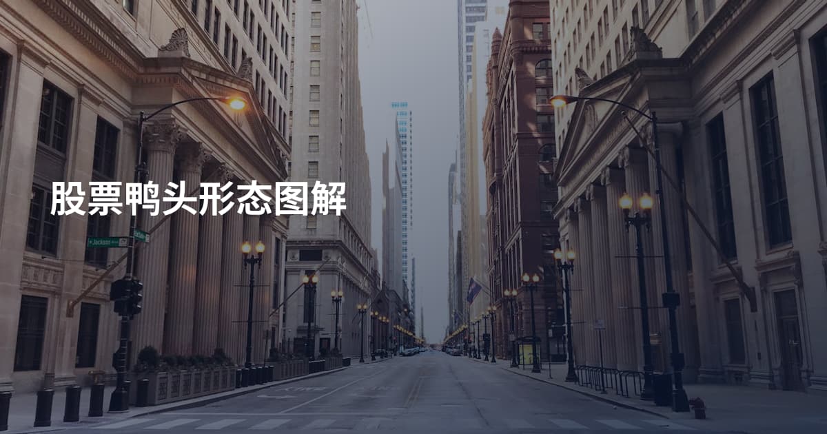 股票鸭头形态图解