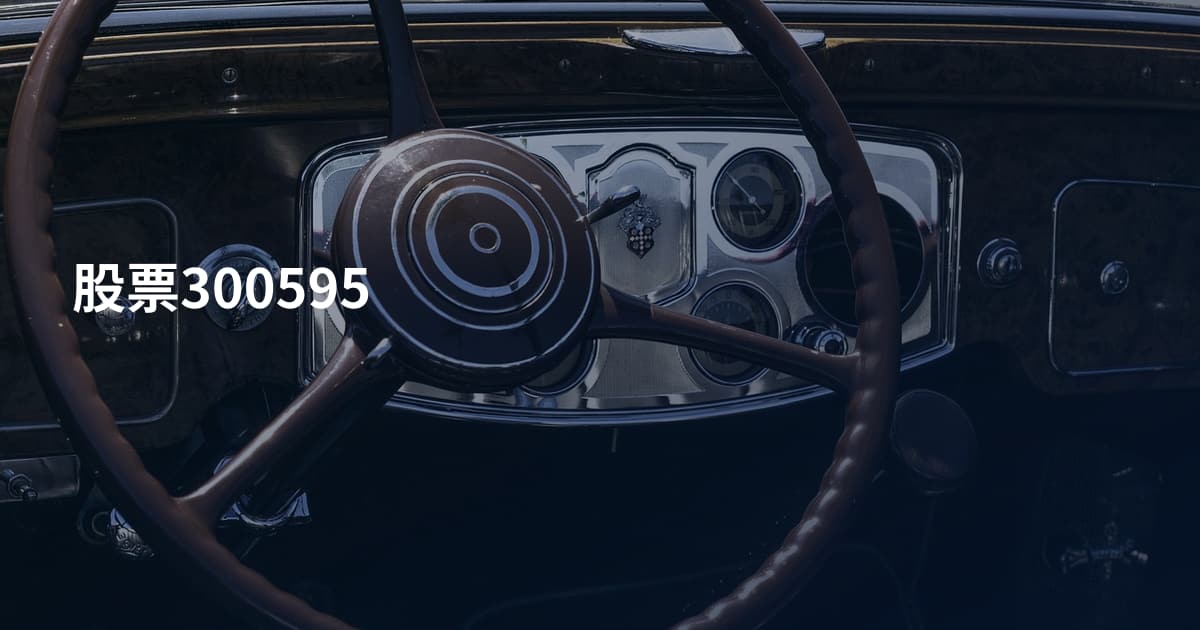 股票300595