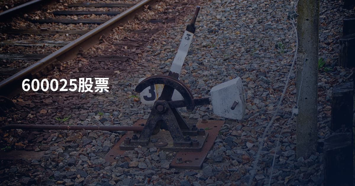 600025股票