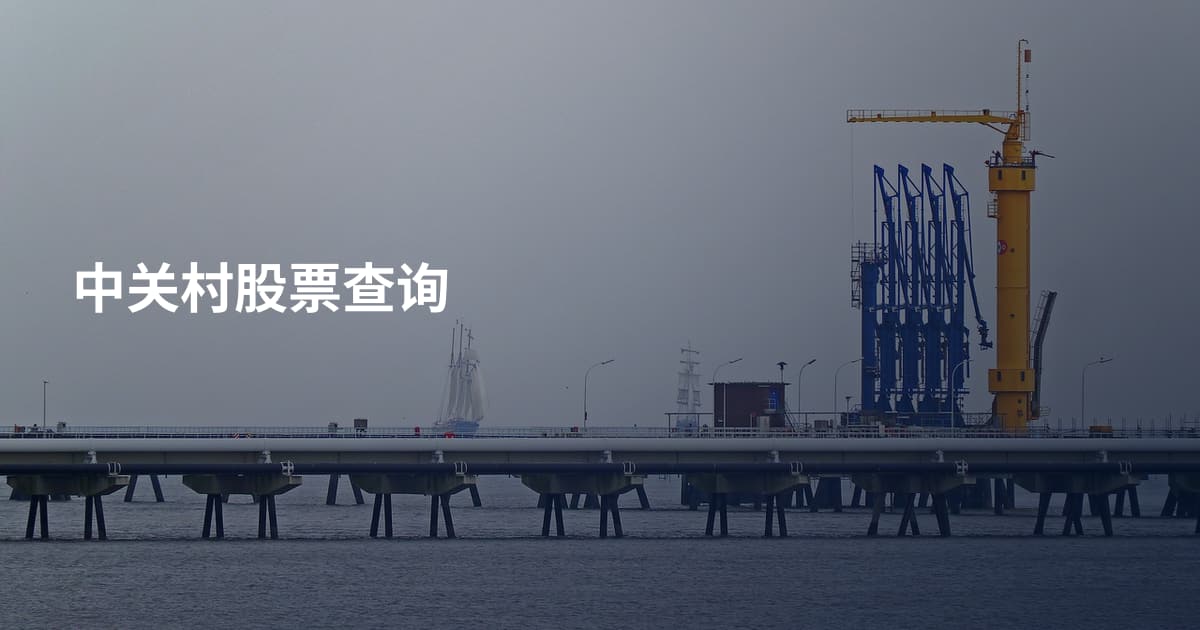 中关村股票查询