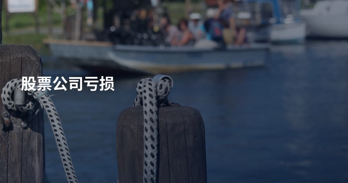 股票公司亏损