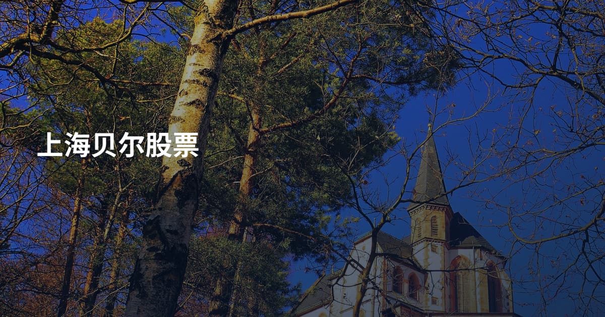 上海贝尔股票