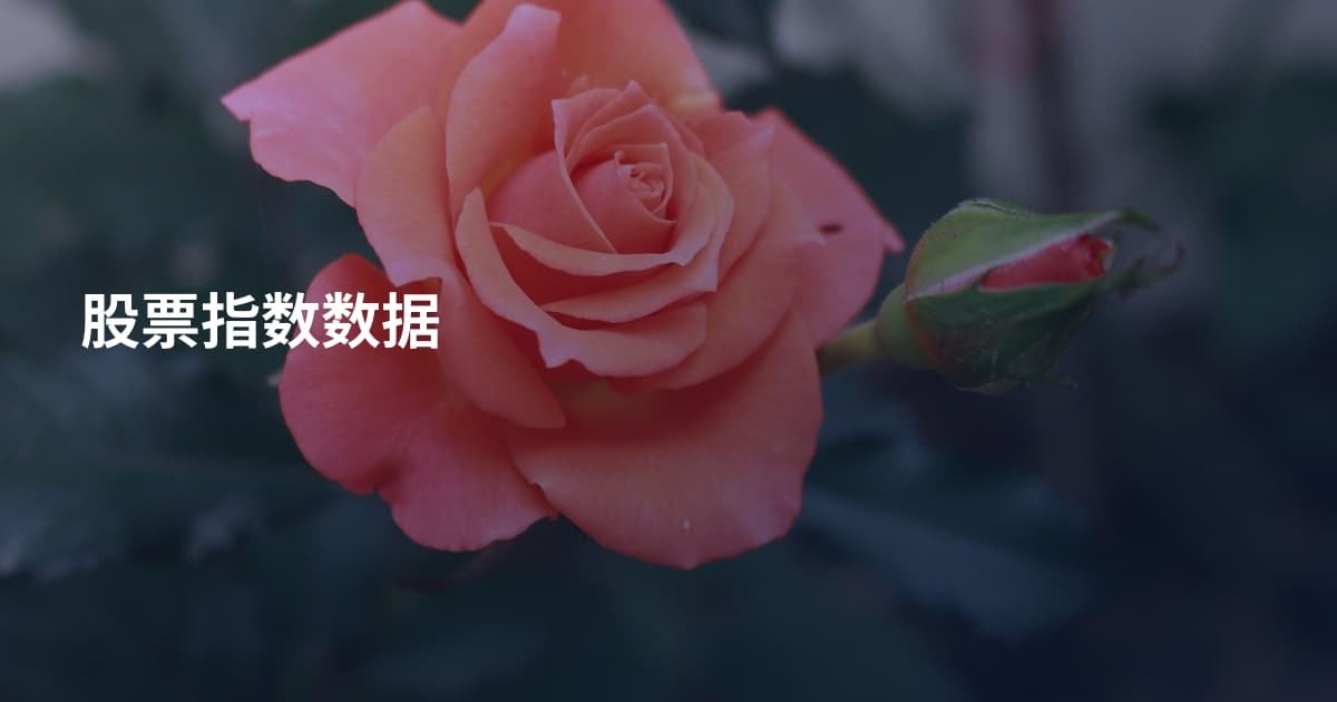 股票指数数据