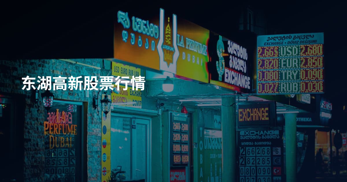 东湖高新股票行情
