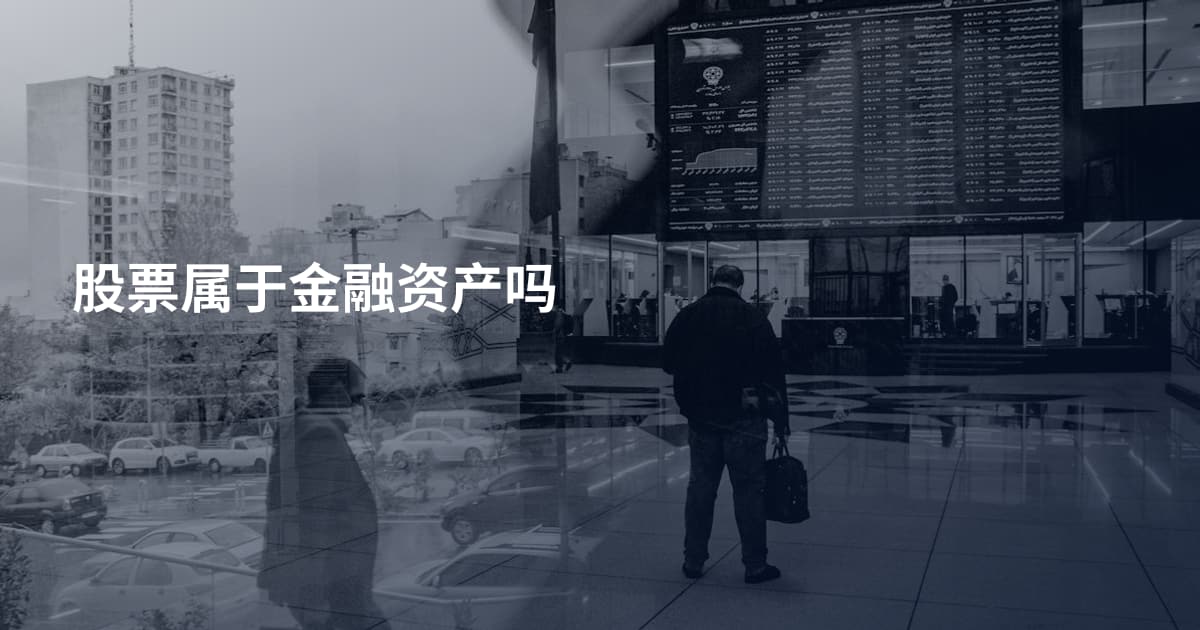 股票属于金融资产吗