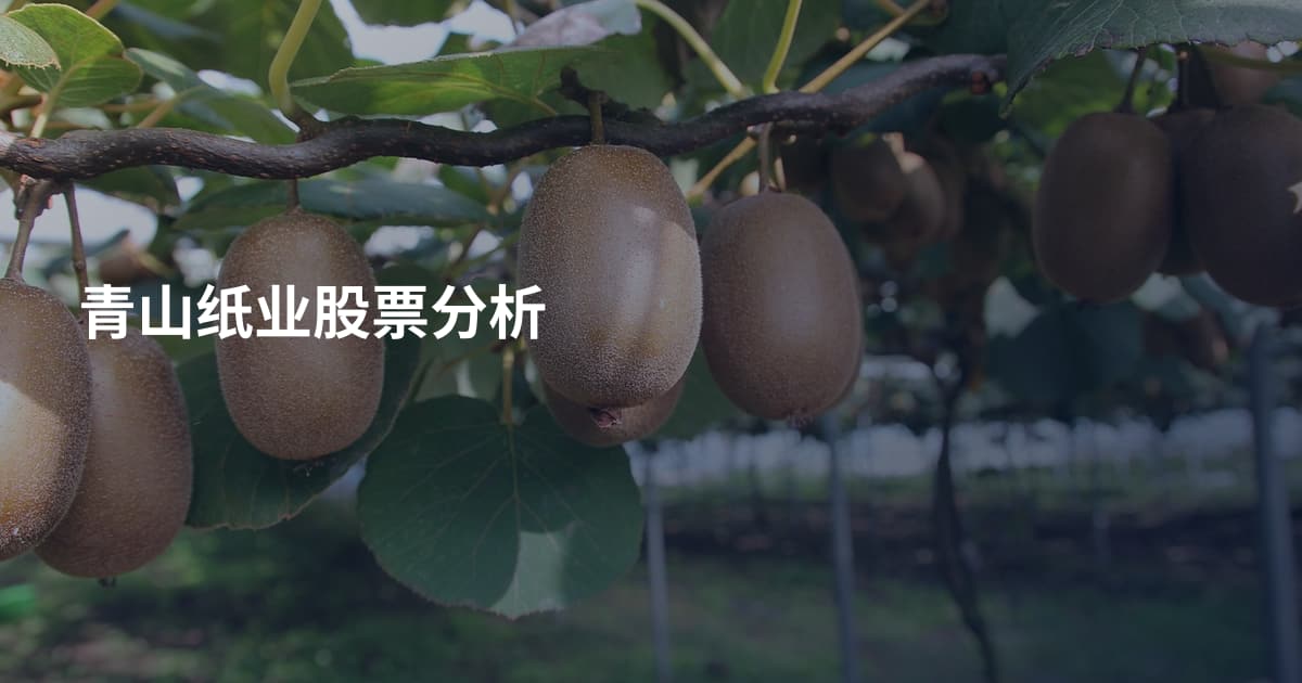 青山纸业股票分析