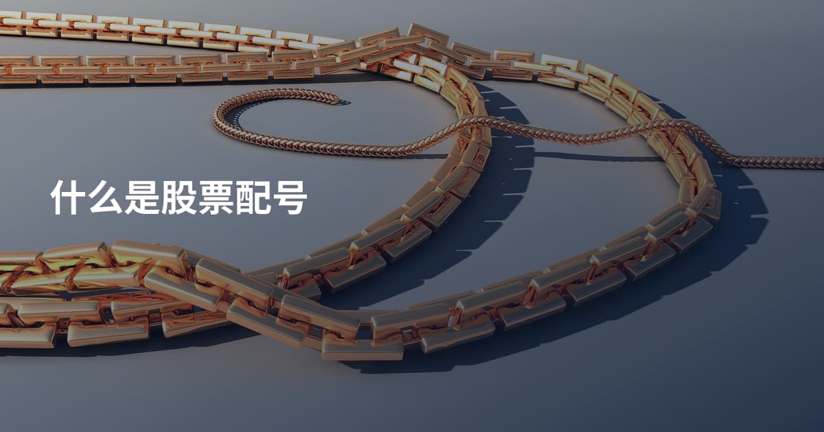 什么是股票配号