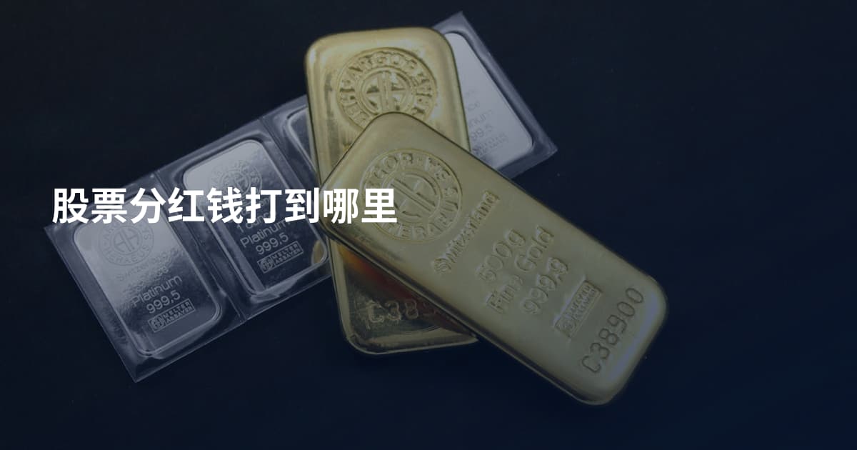 股票分红钱打到哪里