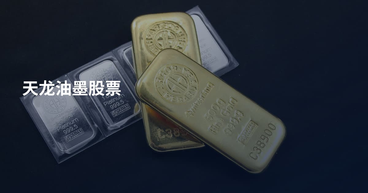 天龙油墨股票
