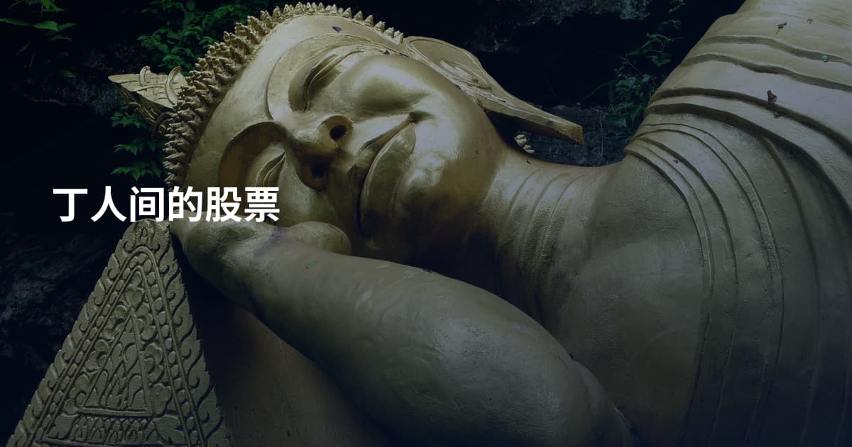丁人间的股票