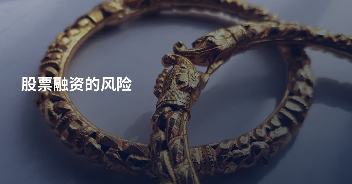 股票融资的风险