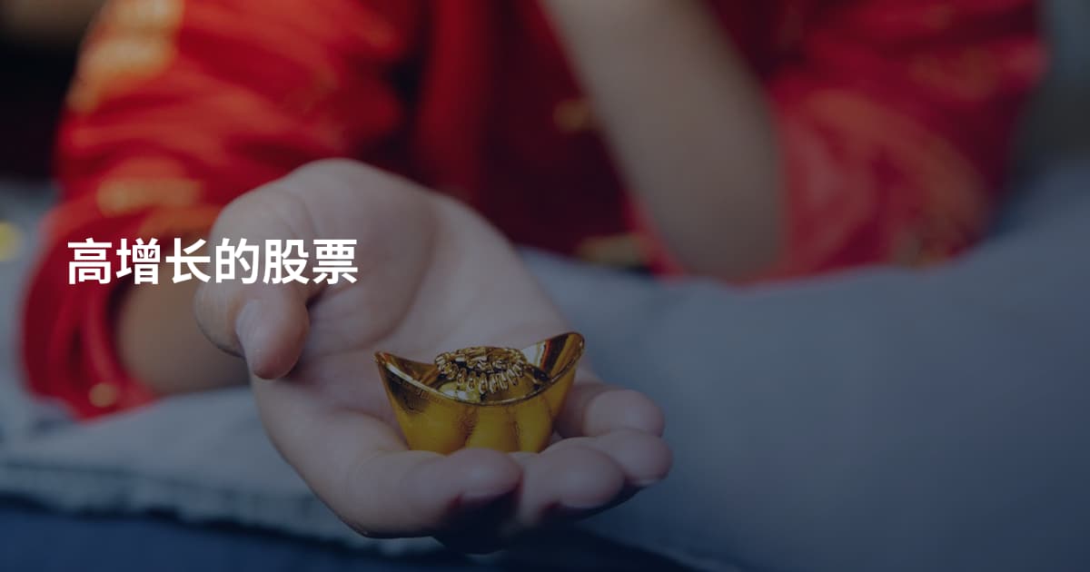 高增长的股票