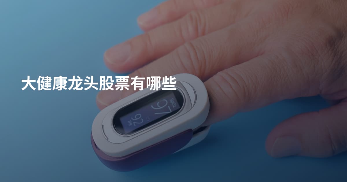 大健康龙头股票有哪些