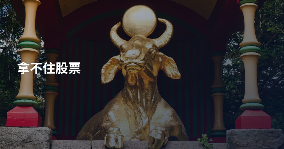 拿不住股票
