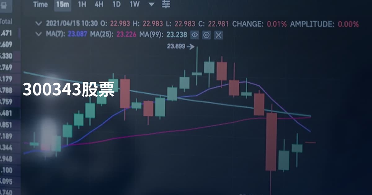 300343股票