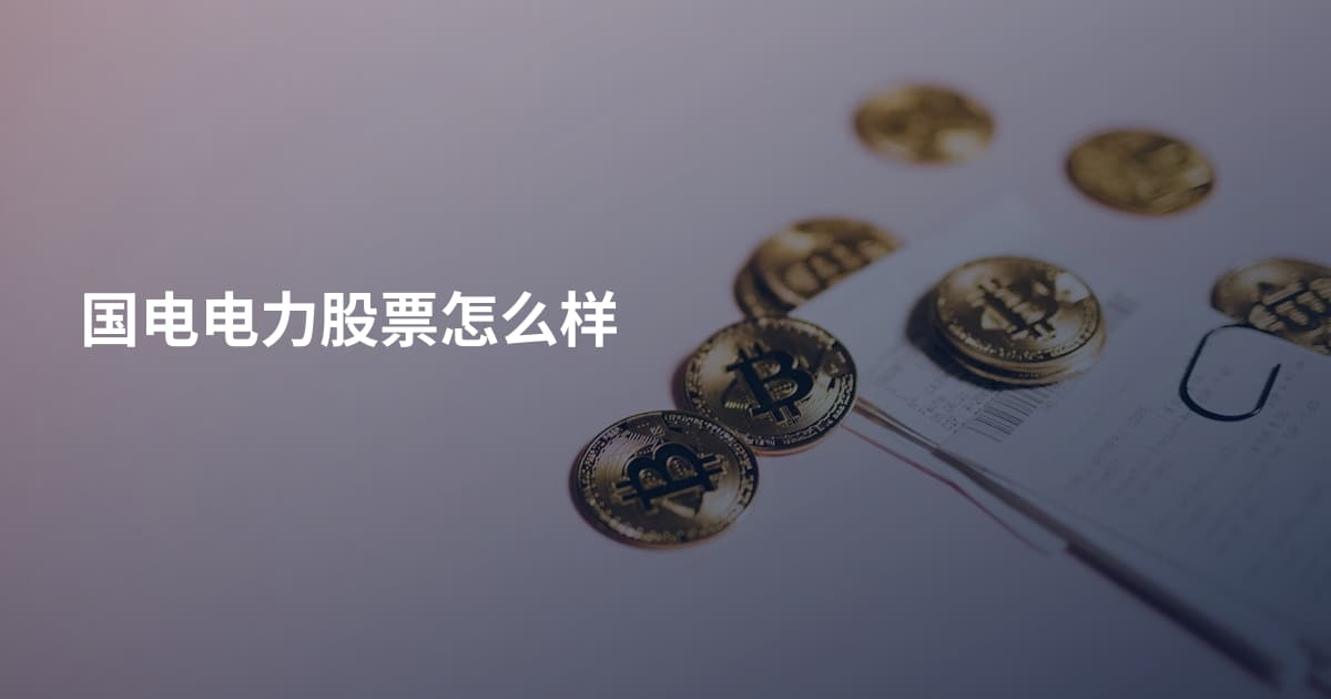 国电电力股票怎么样