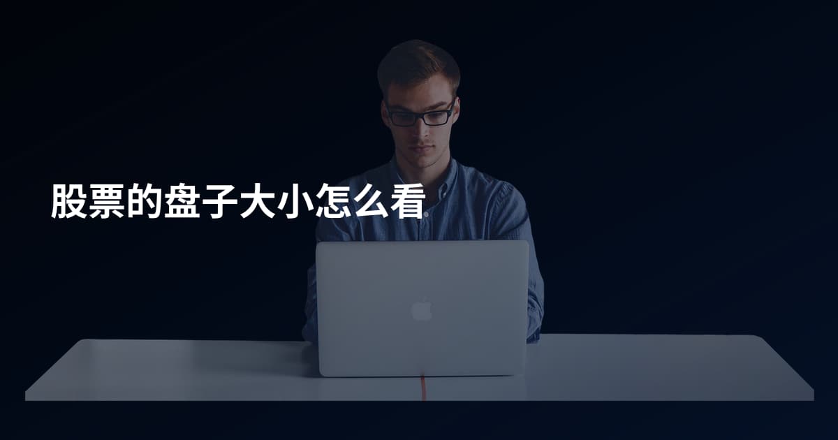 股票的盘子大小怎么看