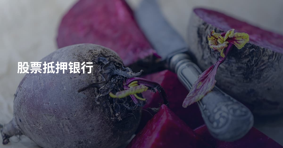 股票抵押银行