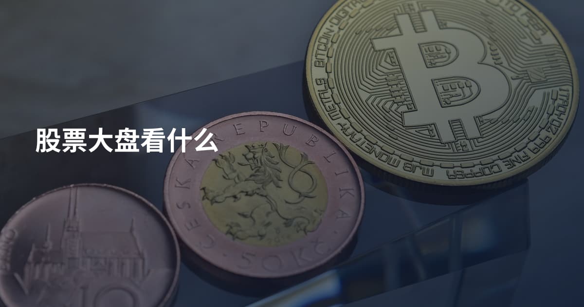 股票大盘看什么