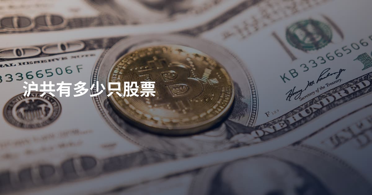 沪共有多少只股票