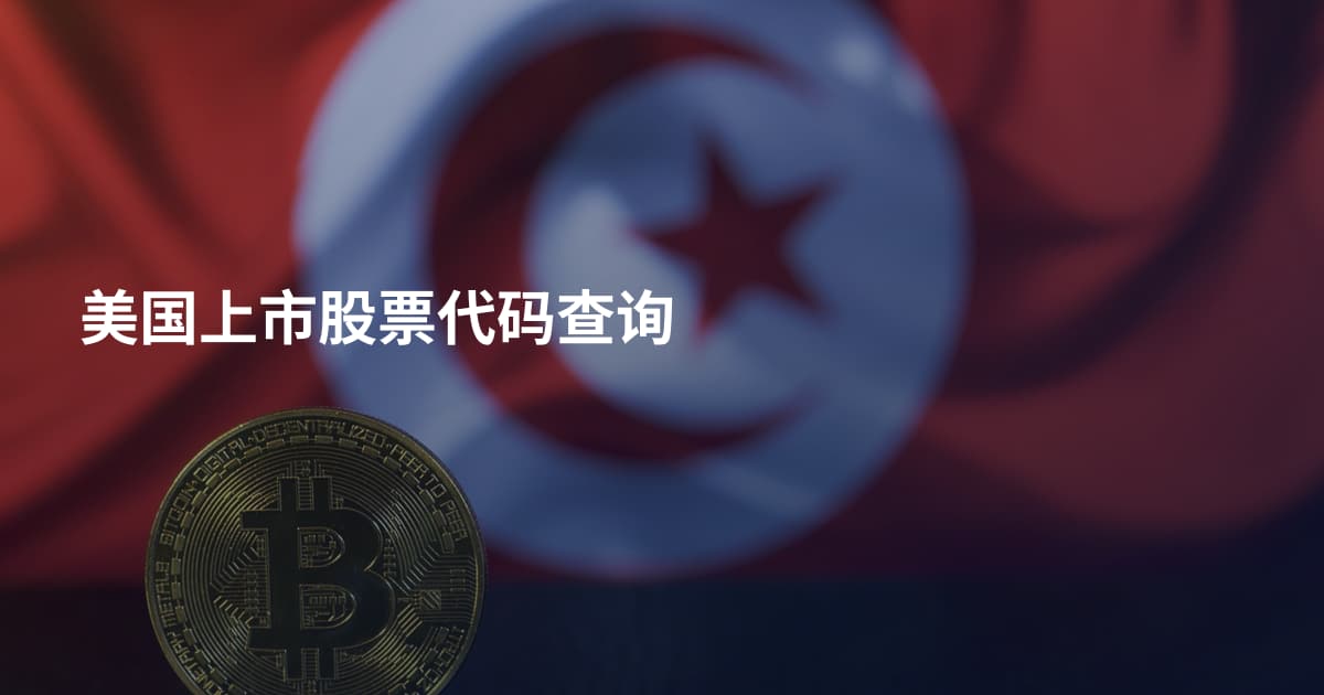 美国上市股票代码查询