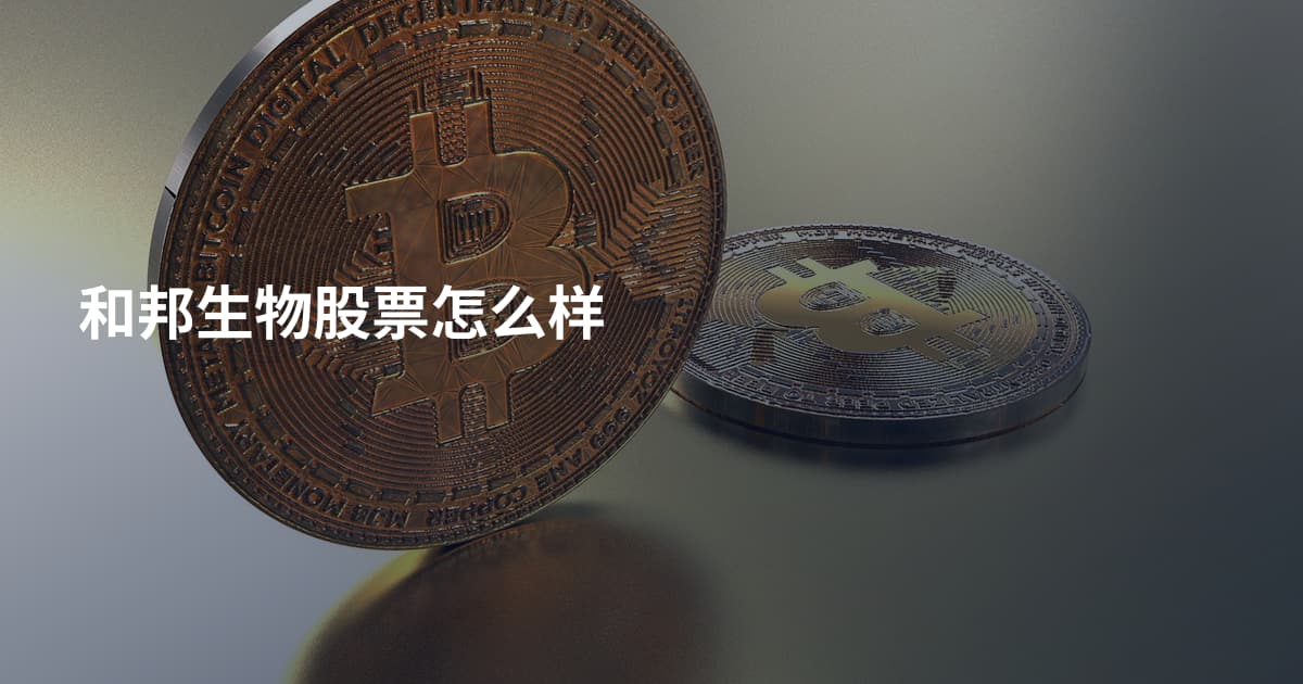 和邦生物股票怎么样