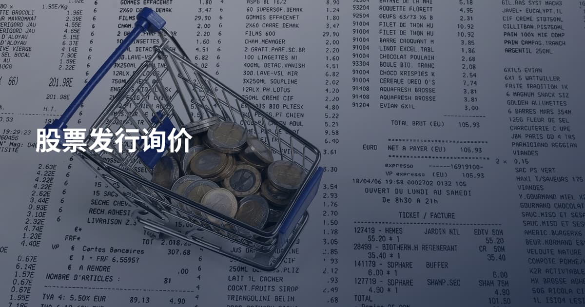 股票发行询价