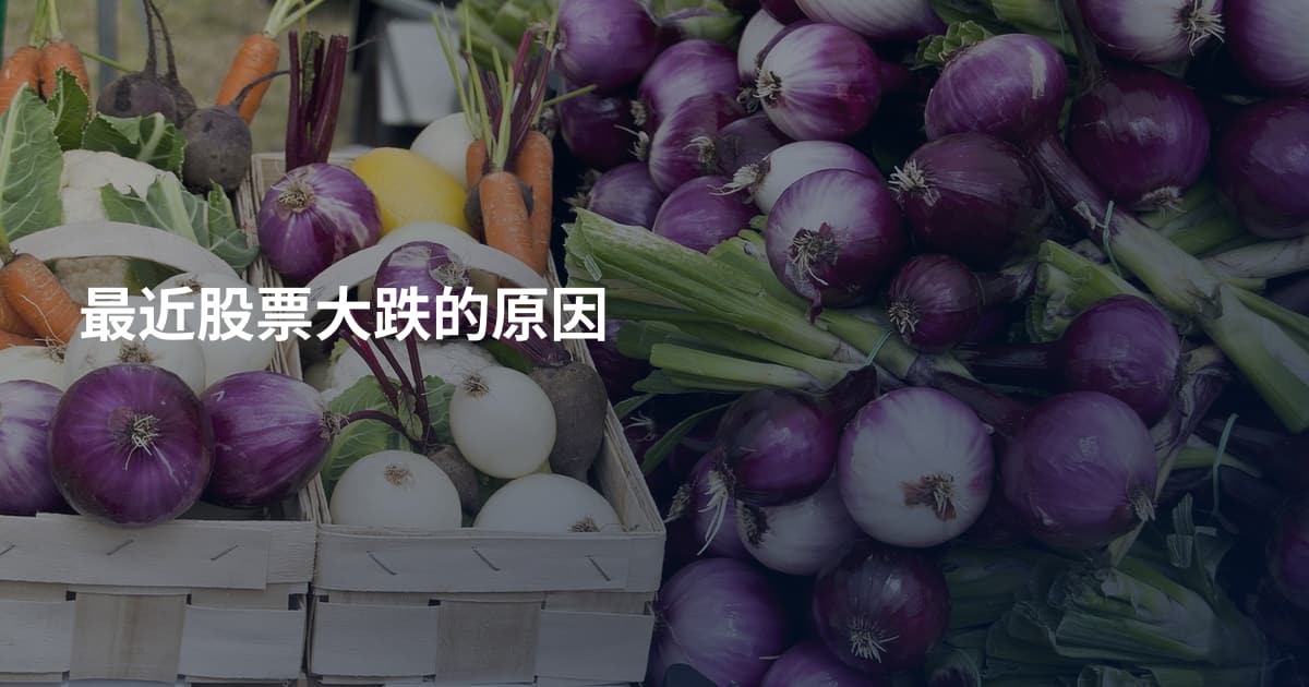 最近股票大跌的原因