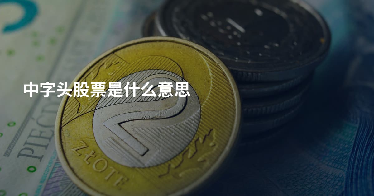 中字头股票是什么意思