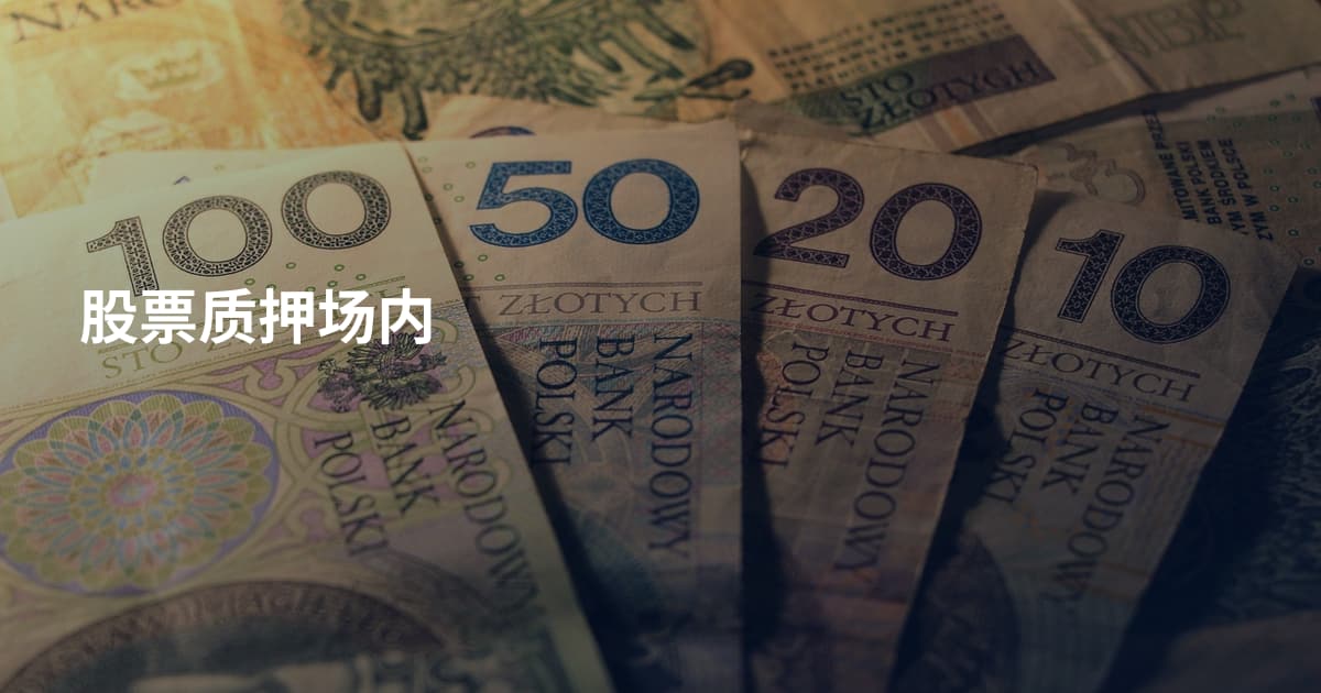 股票质押场内