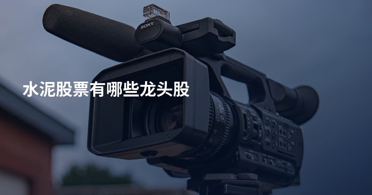 水泥股票有哪些龙头股