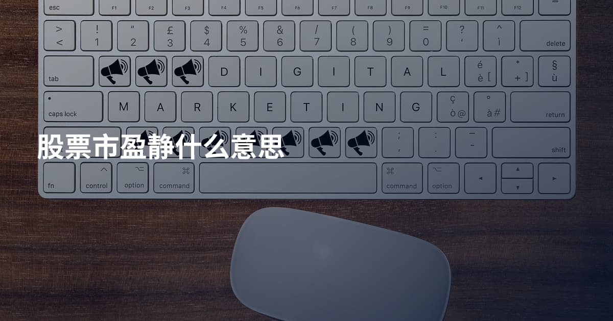 股票市盈静什么意思