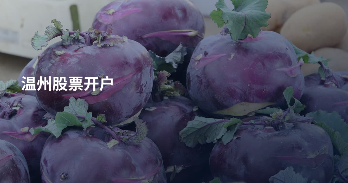 温州股票开户