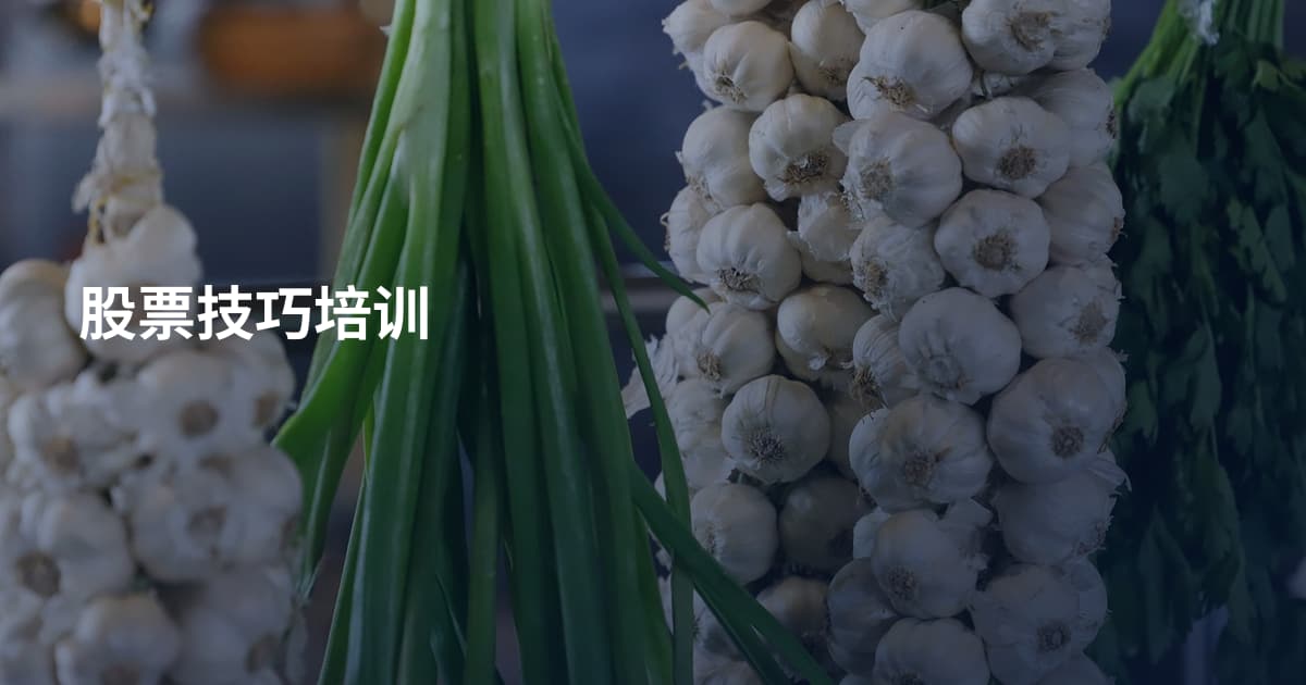 股票技巧培训