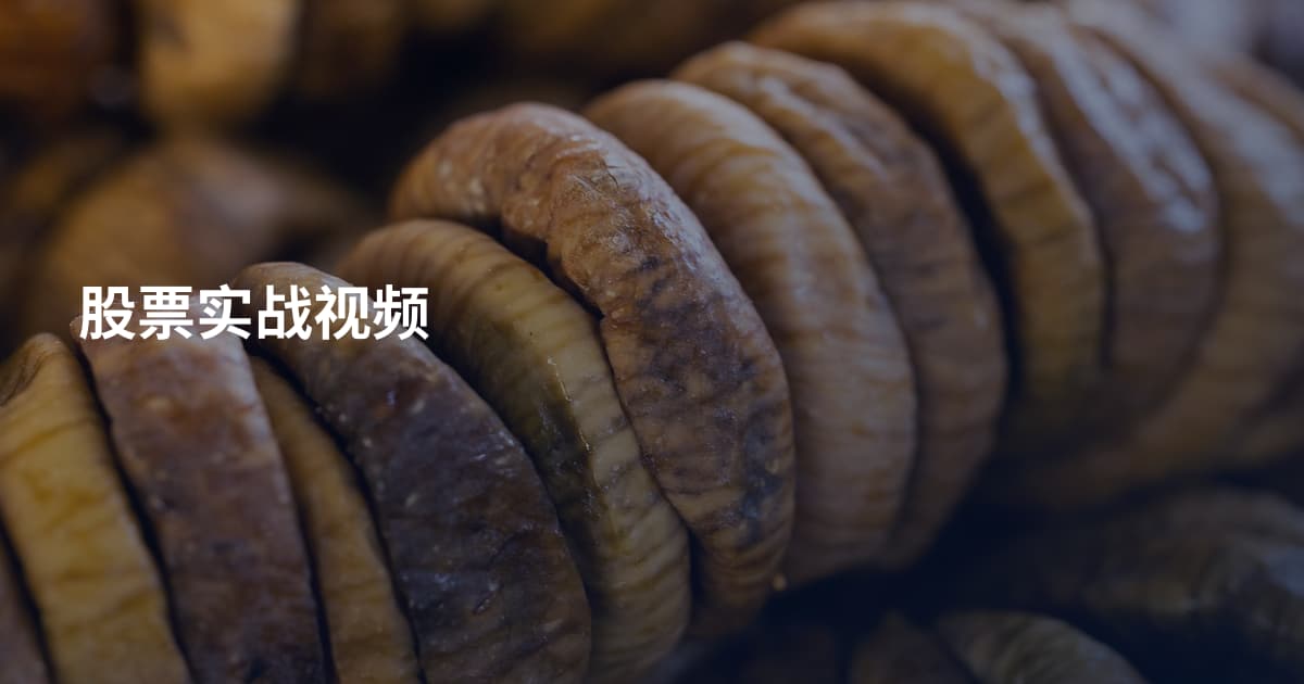 股票实战视频