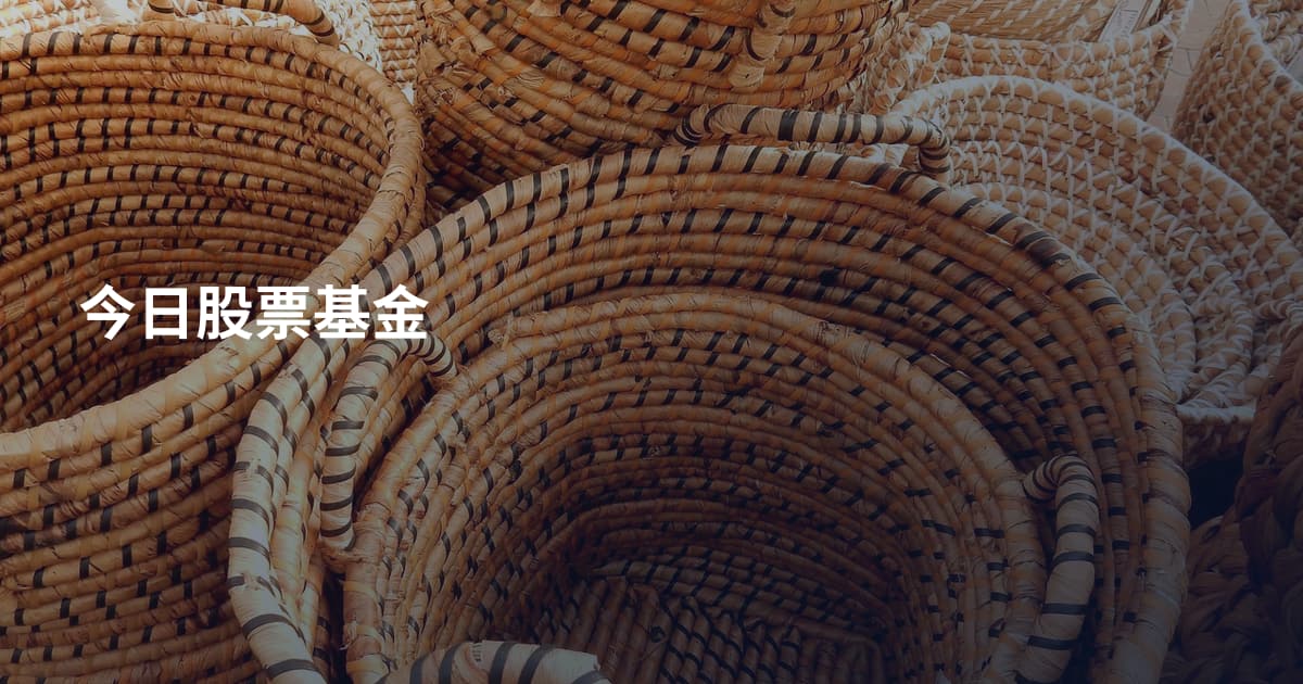 今日股票基金