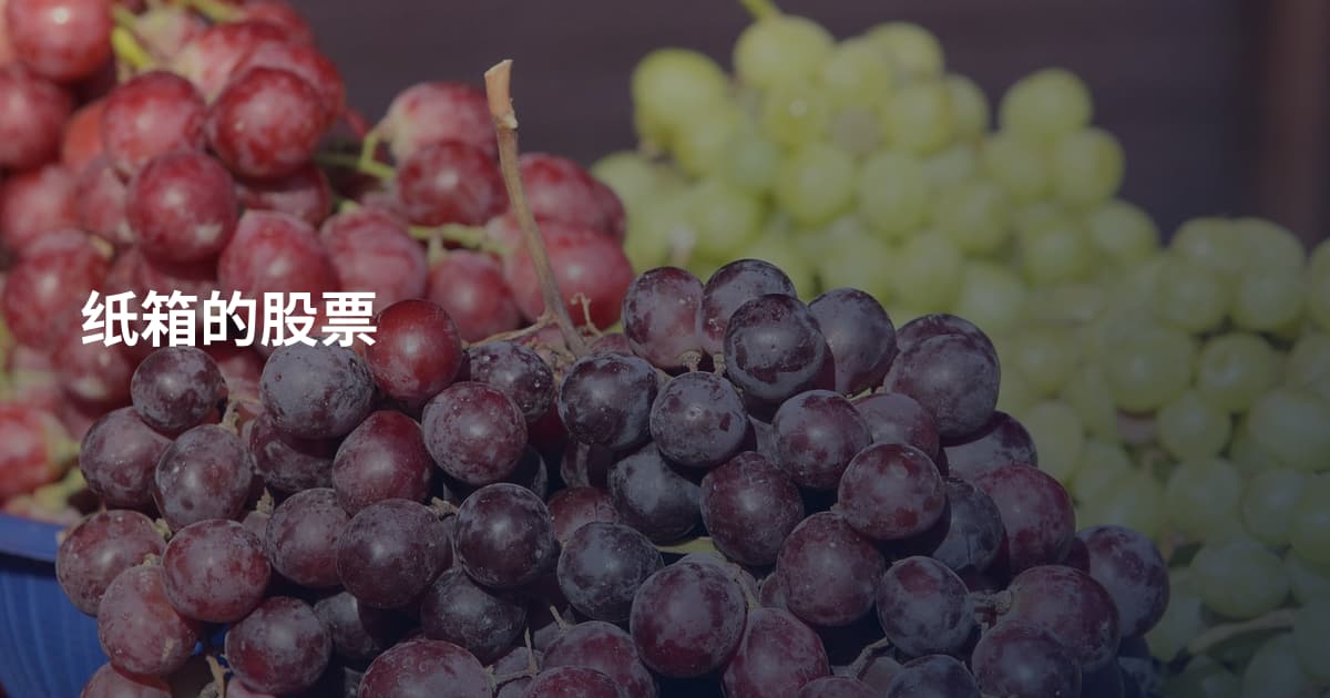 纸箱的股票