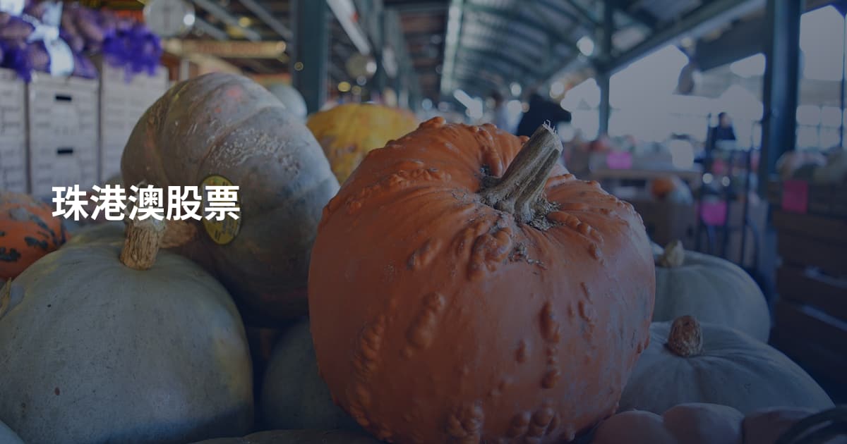 珠港澳股票